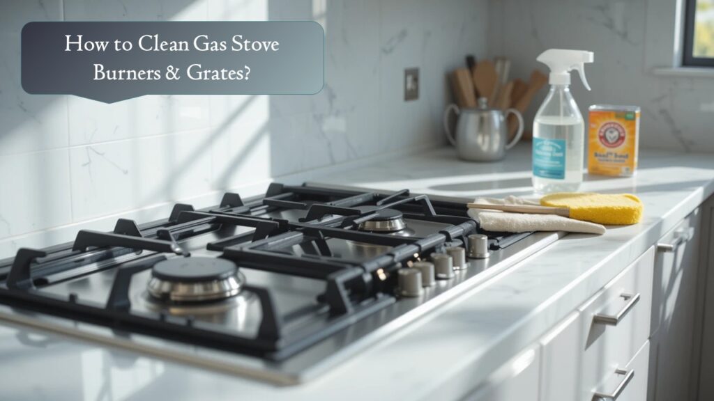How to Clean Gas Stove Burners & Grates