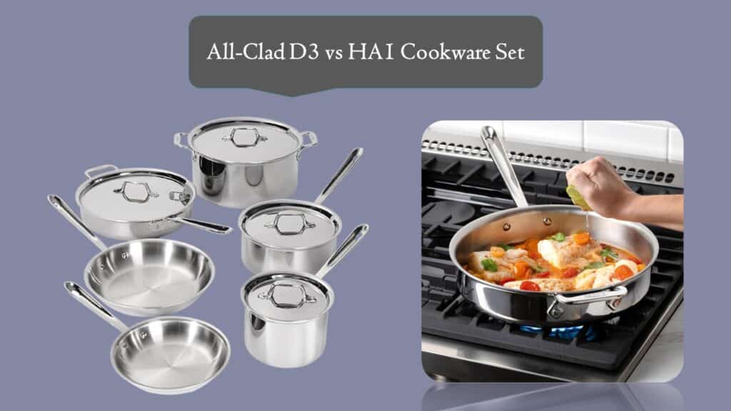 All-Clad D3 vs HA1