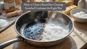 How to Clean a Burnt Pan