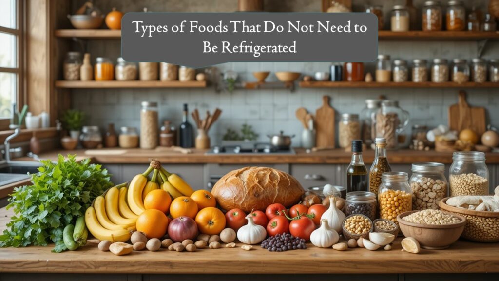 Types of Foods That Do Not Need to Be Refrigerated