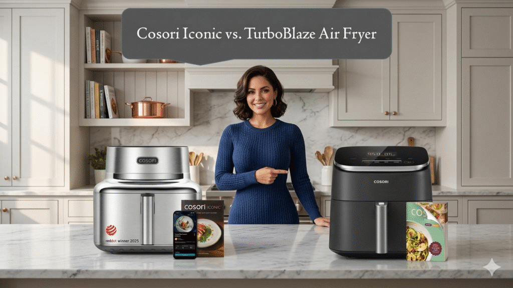 Cosori Iconic vs. TurboBlaze