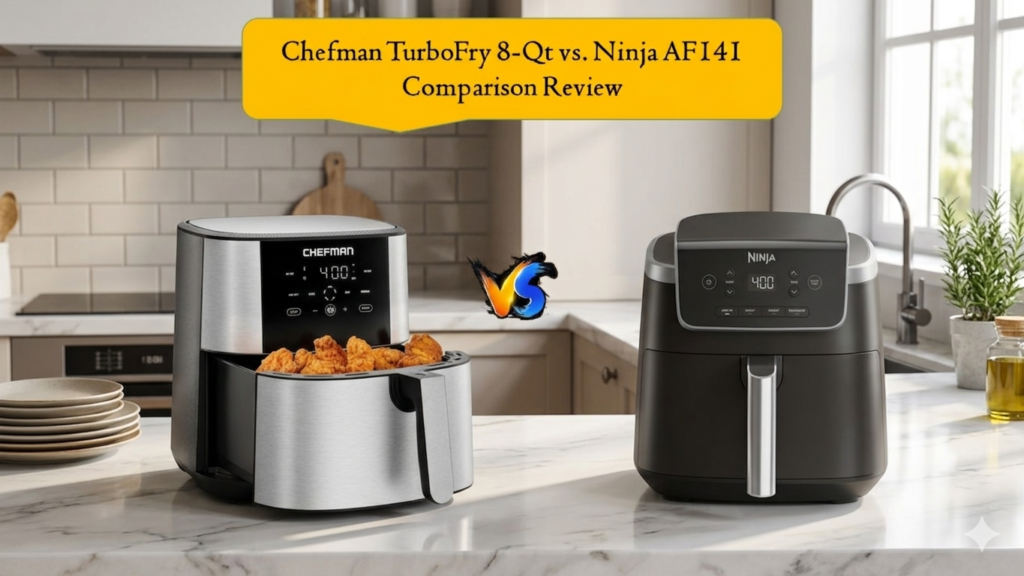 Chefman TurboFry vs Ninja AF141 Air Fryer Comparison