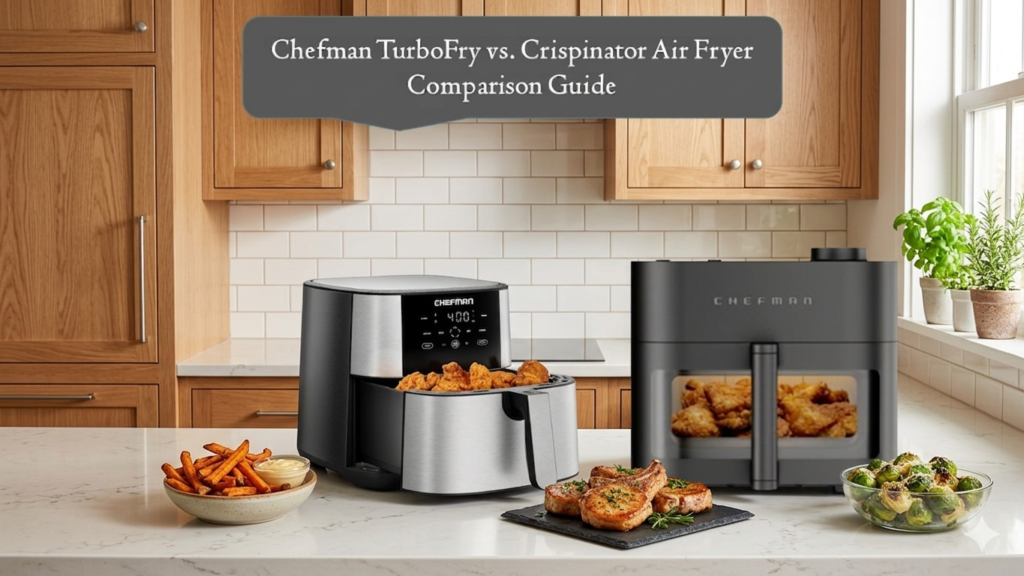 Chefman TurboFry vs. Crispinator Air Fryer Comparison Guide