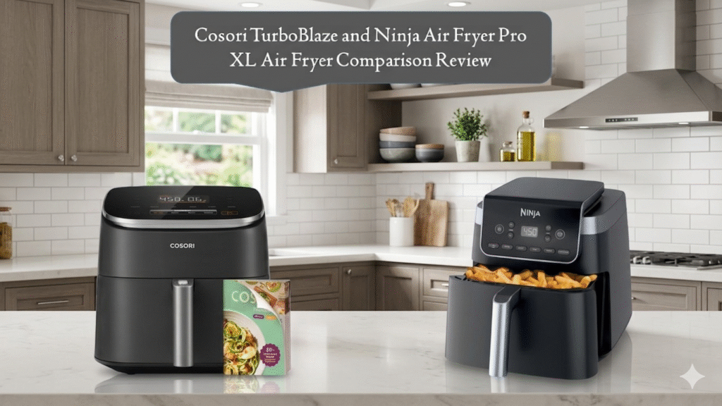 Cosori TurboBlaze and Ninja Air Fryer Pro XL Air Fryer Comparison Review