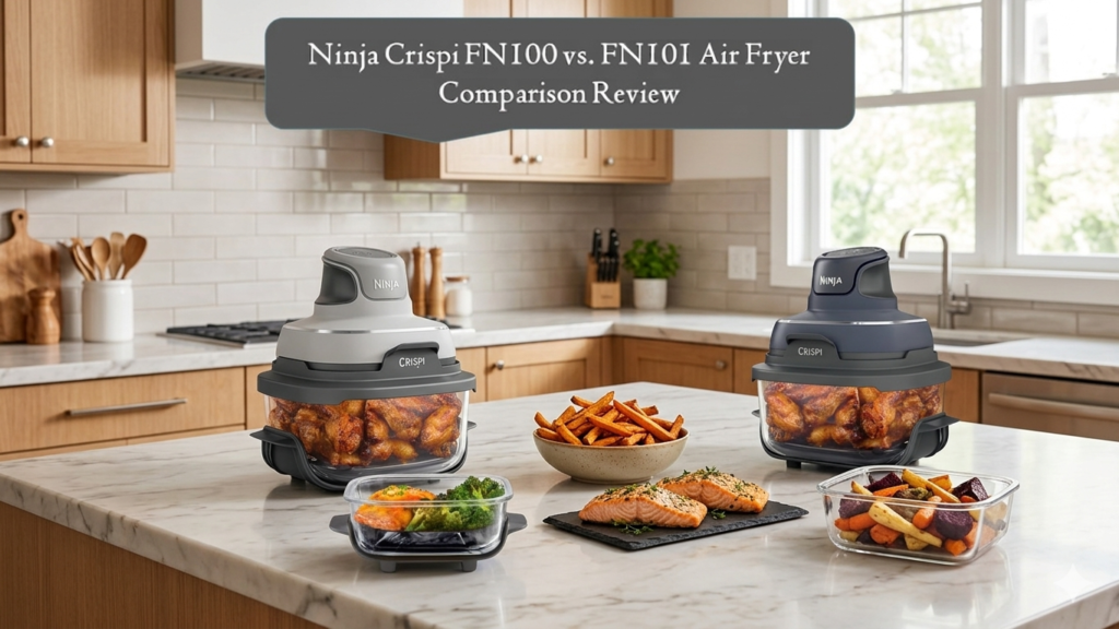 Ninja Crispi FN100 vs. FN101 Air Fryer Comparison Review