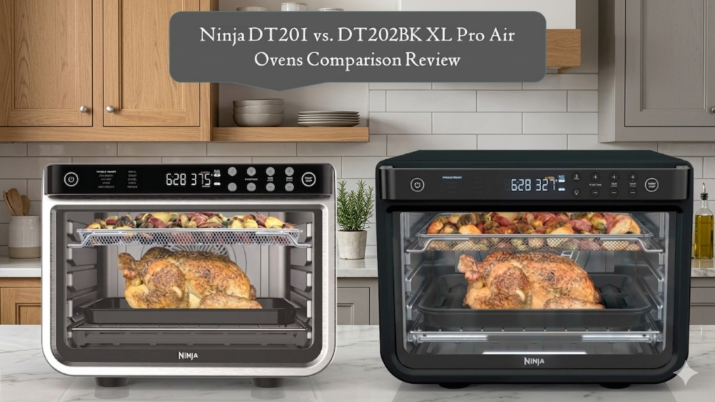 Ninja DT201 vs. DT202BK XL Pro Air Ovens Comparison Review