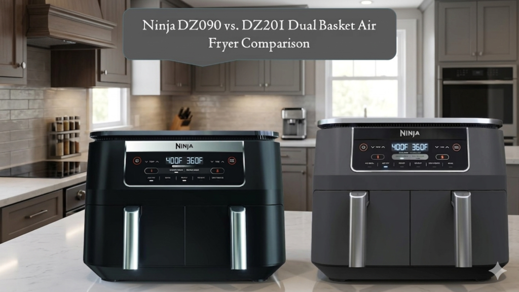 Ninja DZ090 vs. DZ201 Dual Basket Air Fryer Comparison