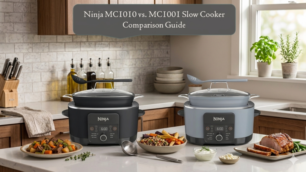 Ninja MC1010 vs. MC1001 Slow Cooker Comparison Guide