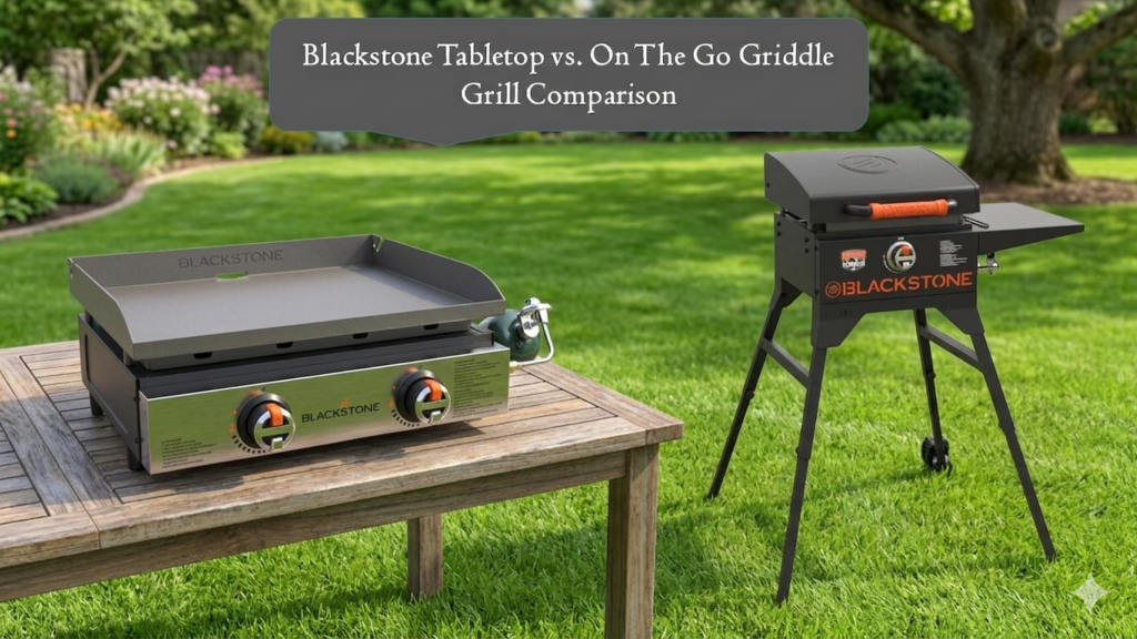 Blackstone Tabletop vs. On The Go Griddle