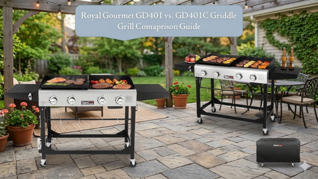 Royal Gourmet GD401 vs. GD401C