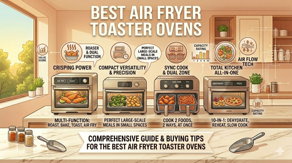 Best Air Fryer Toaster Ovens