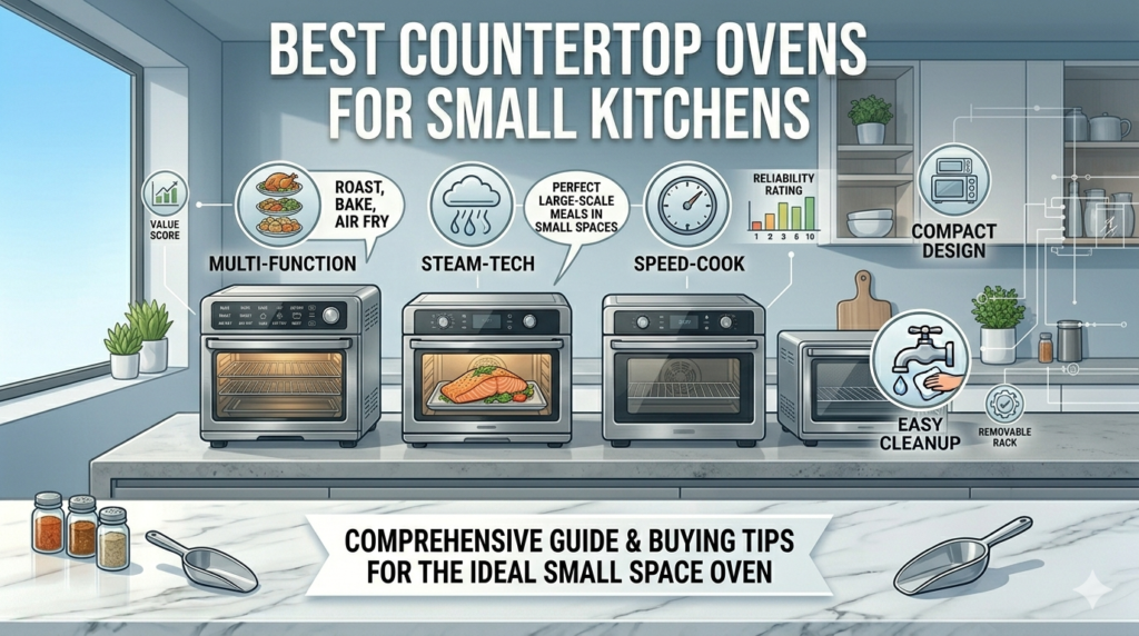 Best Countertop Ovens for Small Kitchens