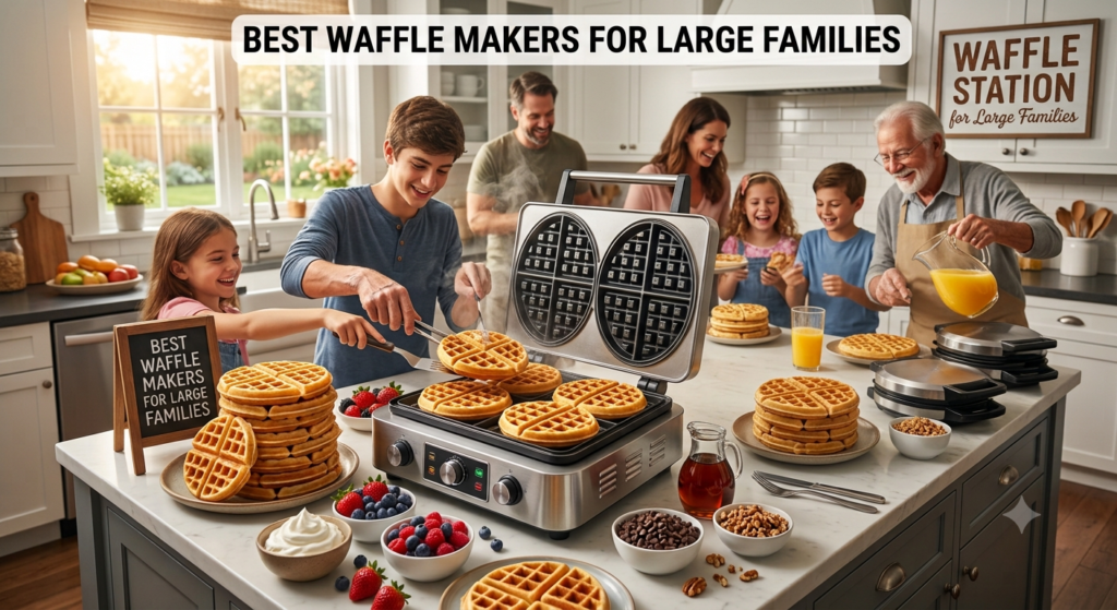 Best Waffle Makers for Large Families