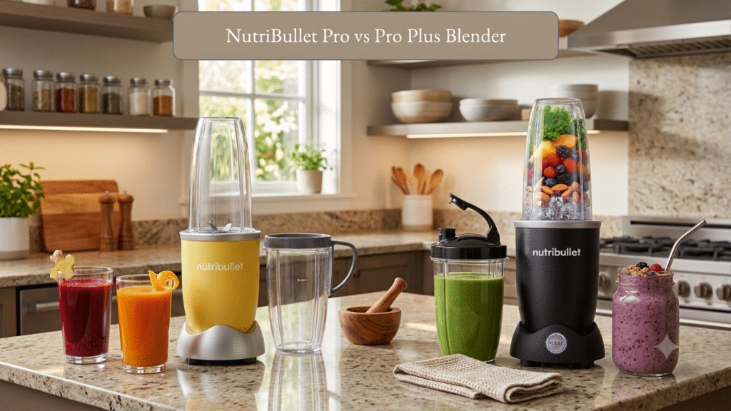 NutriBullet Pro vs Pro Plus Blender