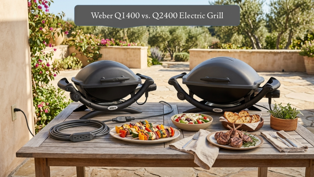 Weber Q1400 vs. Q2400 Electric Grill