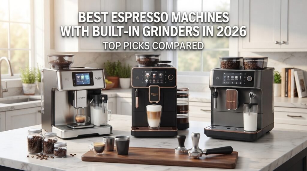 Best Espresso Machine with Bilt in Grinder