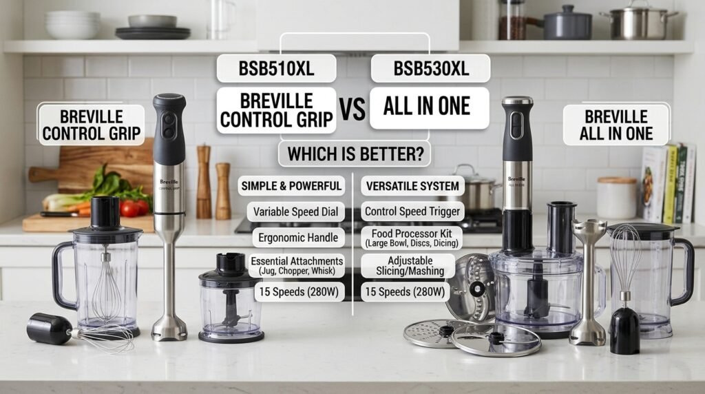 Breville Control Grip vs All In One