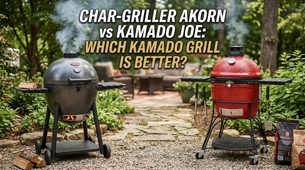 Char-Griller AKORN vs Kamado Joe