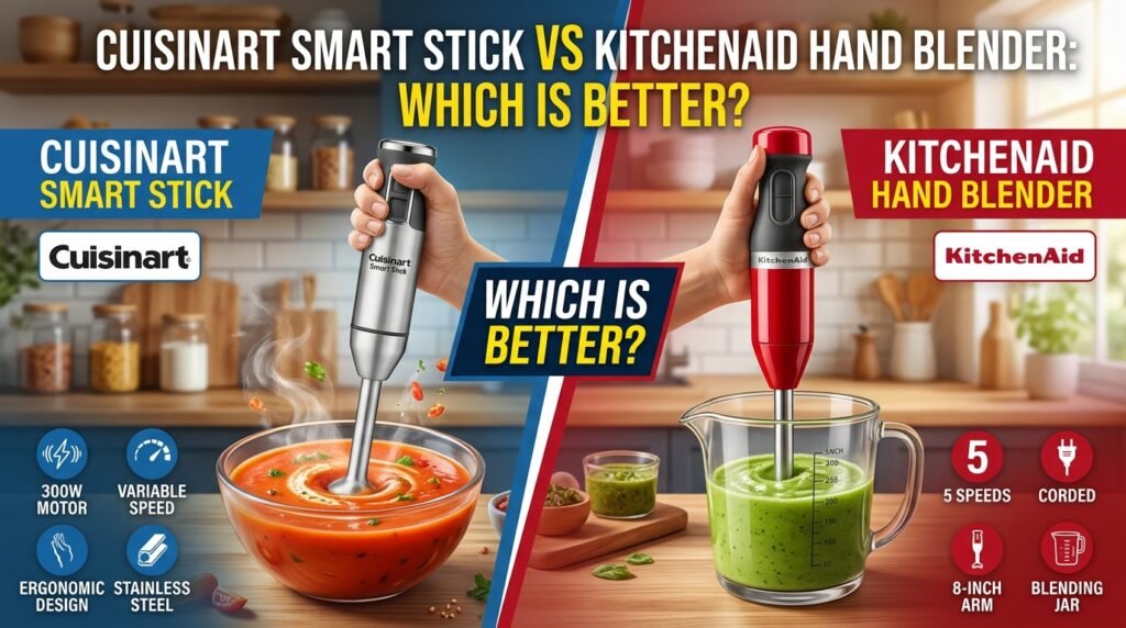 Cuisinart Smart Stick vs KitchenAid Hand Blender