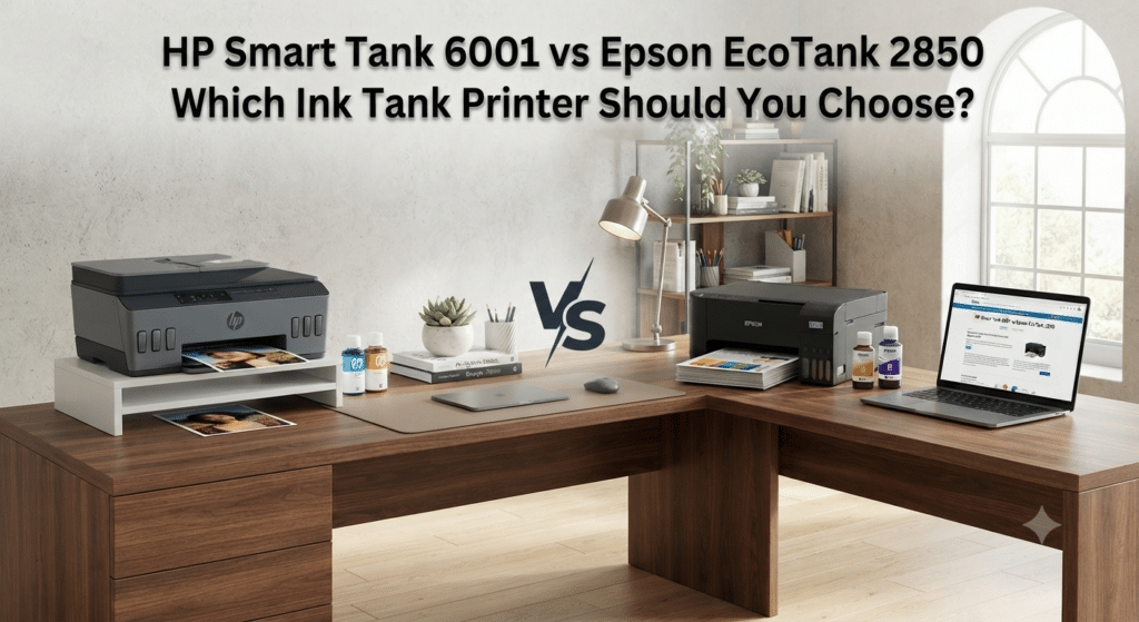 HP Smart Tank 6001 vs Epson EcoTank 2850
