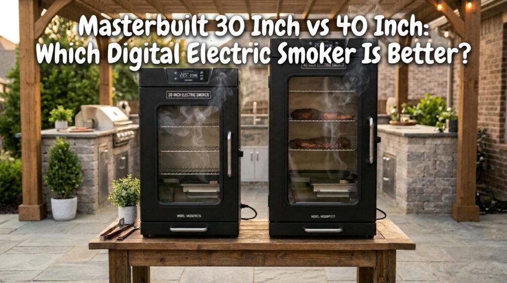 Masterbuilt 30 Inch vs 40 Inch