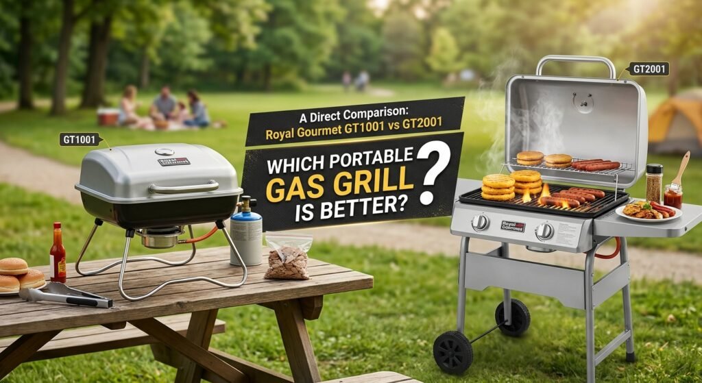 Royal Gourmet GT1001 vs GT2001
